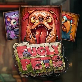 Fugly Pets slot icon by Stakelogic, available at Spinko Casino