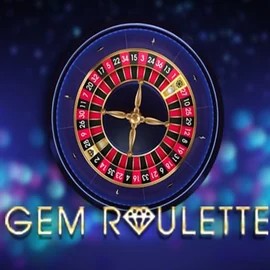 Gem Roulette online game logo by iSoftBet on spinkoo.gr