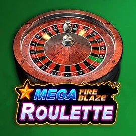Mega Fire Blaze Roulette slot visual from Playtech available on spinkoo.gr